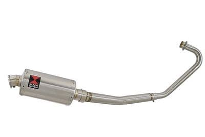 CBF125 2008-2018 Exhaust System + 230mm Oval Stainless Silencer