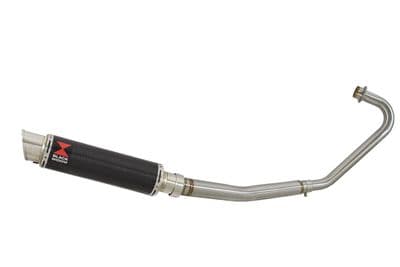 CBF125 2008-2018 Exhaust System + 350mm GP Round Carbon Silencer