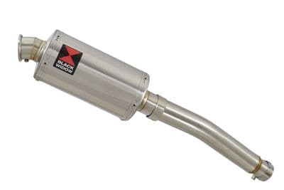 CBF600 (PC38) 04-07 Link Pipe and 230mm Oval Stainless Silencer