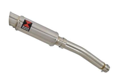CBF600 (PC38) 04-07 Link Pipe and 230mm Round Stainless Silencer