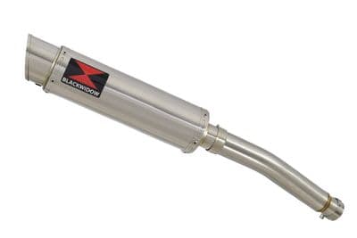 CBF600 (PC38) 04-07 Link Pipe and 360mm Round Stainless Silencer