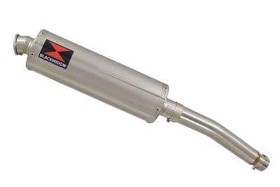 CBF600 (PC38) 04-07 Link Pipe and 400mm Round Stainless Silencer