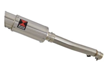 CBF600 S N SA (PC43) 08-13 Link Pipe and 200mm Round Stainless Silencer