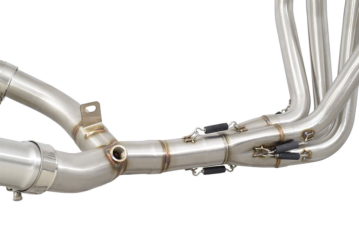 S.Nt CBR 1100 XX Blackbird 4-2 Exhaust System 200mm Round Blue