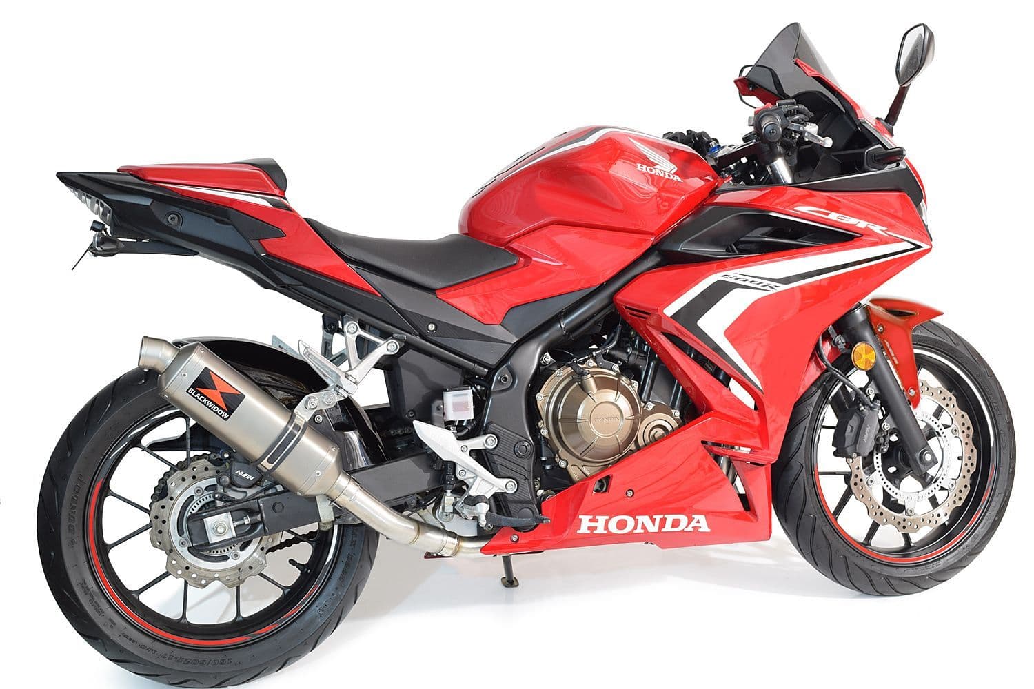 CBR 500 R 2020 - 2023 Exhaust System 300mm Hexagonal Stainless
