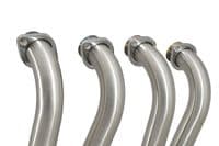 CBR 900 RR Fireblade Performance Exhaust System 200mm Oval Black Stainless Carbon Tip Silencer
