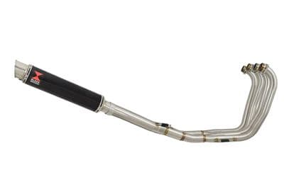 CBR 900 RR Fireblade Performance Exhaust System 350mm GP Round Black Stainless Silencer