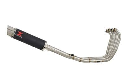 CBR 900 RR Fireblade Performance Exhaust System 360mm GP Round Black Stainless Silencer