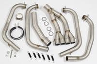 CBR 900 RR Fireblade Performance Exhaust System 360mm GP Round Stainless Silencer