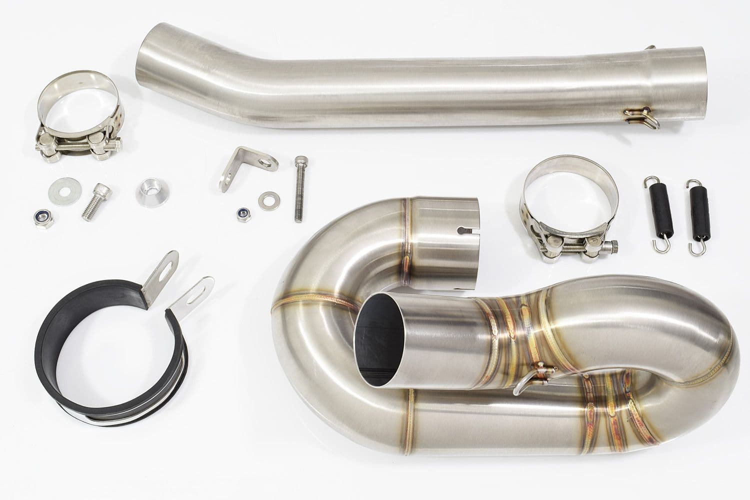 CBR1000RR Fireblade 2014-2016 High Level Link Pipe 350mm Round