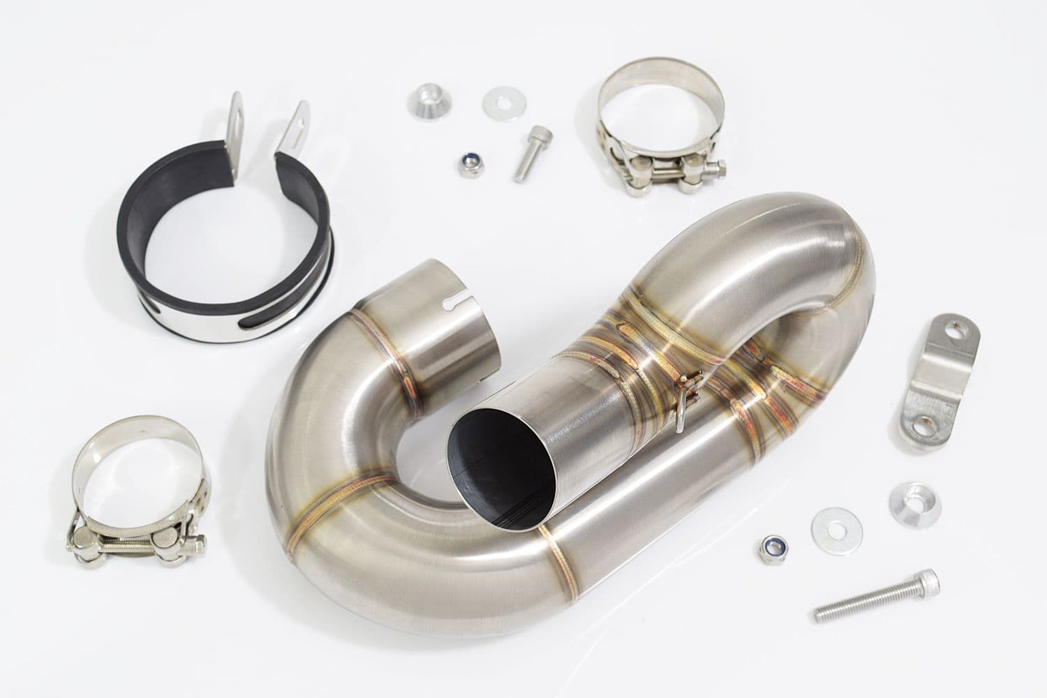 CBR1000RR Fireblade 2014-2016 Low Level Link Pipe 230mm GP Round