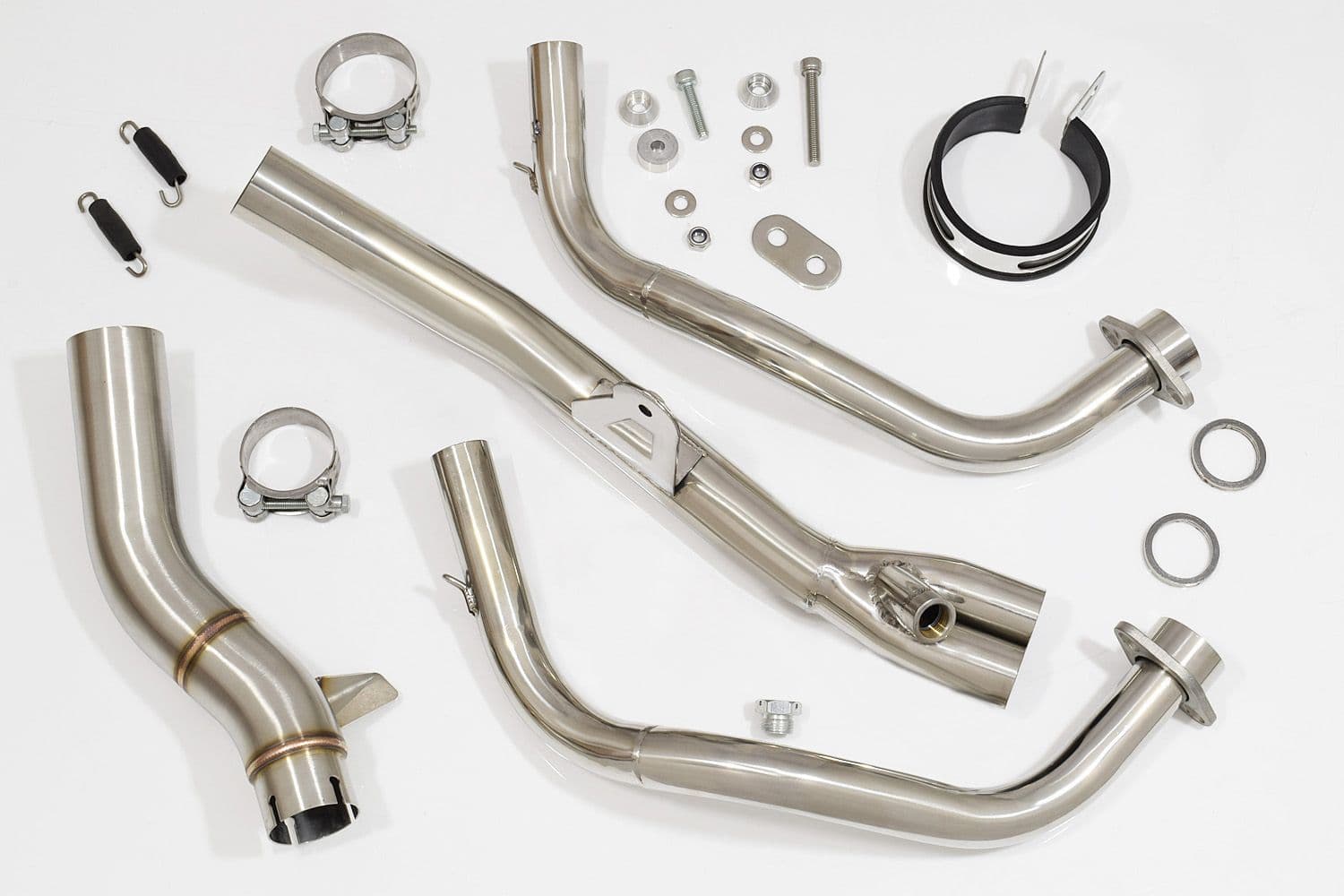 CBR500R 2016-2019 Performance De Cat Exhaust System 350mm GP Round
