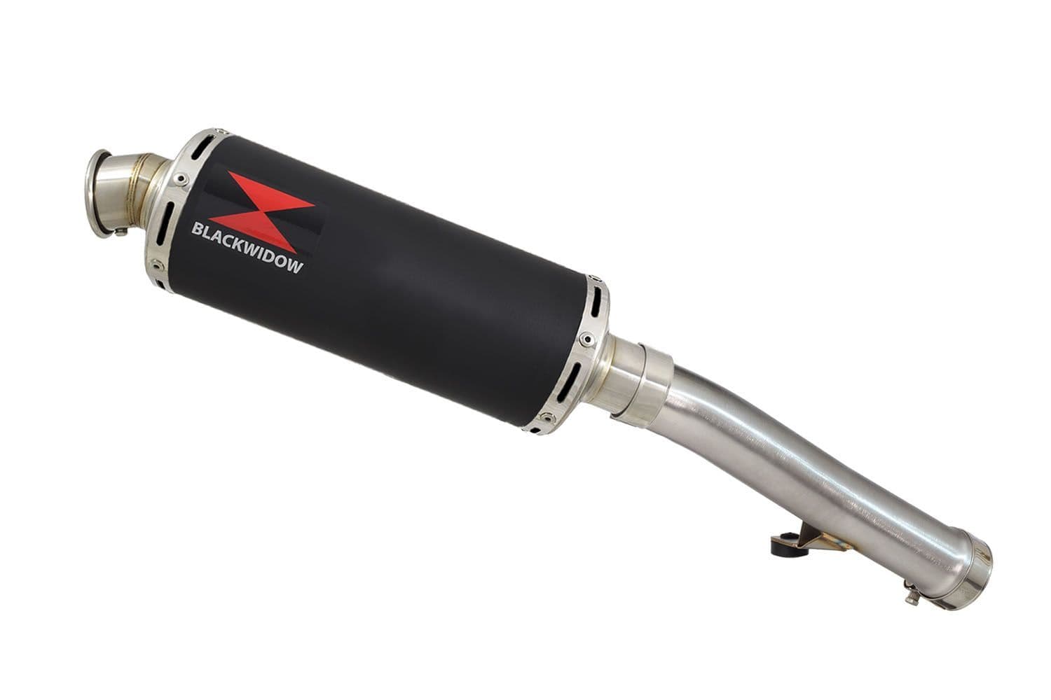 CBR600 CBR 600 FX FY 1999 2000 Link Pipe 300mm Round Black