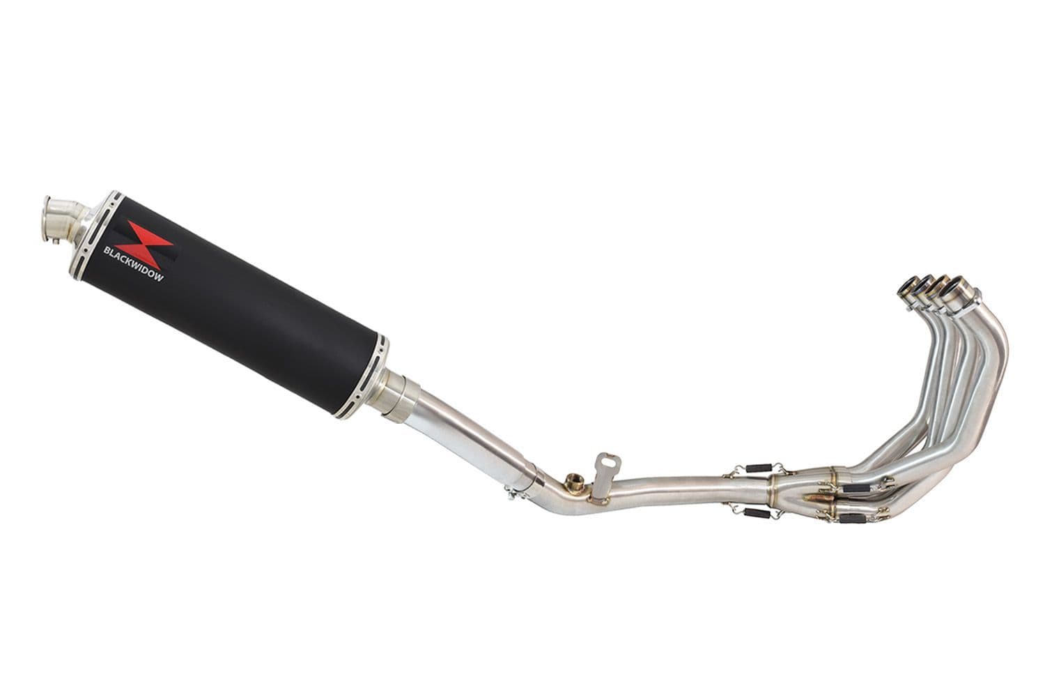 CBR600 FA 2011-2013 De Cat Exhaust System 400mm Oval Black