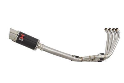 CBR650F 2014-2020 High Level De-Cat Exhaust System 200mm Round Carbon Silencer