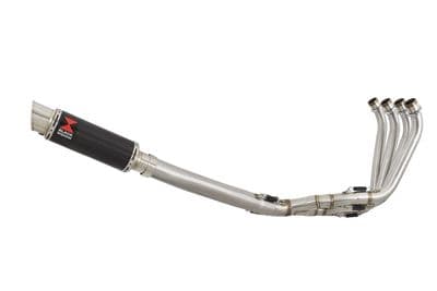 CBR650F 2014-2020 High Level De-Cat Exhaust System 230mm GP Round Carbon Silencer