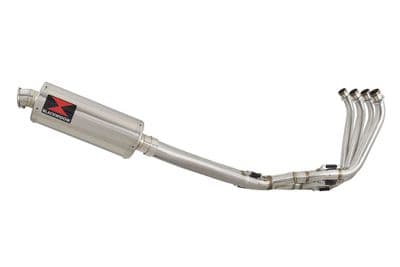 CBR650F 2014-2020 High Level De-Cat Exhaust System 300mm Round Stainless Silencer