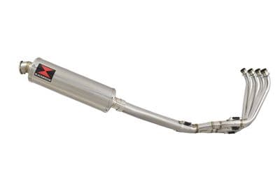 CBR650F 2014-2020 High Level De-Cat Exhaust System 400mm Round Stainless Silencer