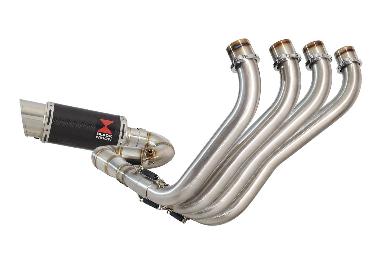 CBR650R 2021-2023 De-Cat Low Level Full Exhaust System 200mm Round
