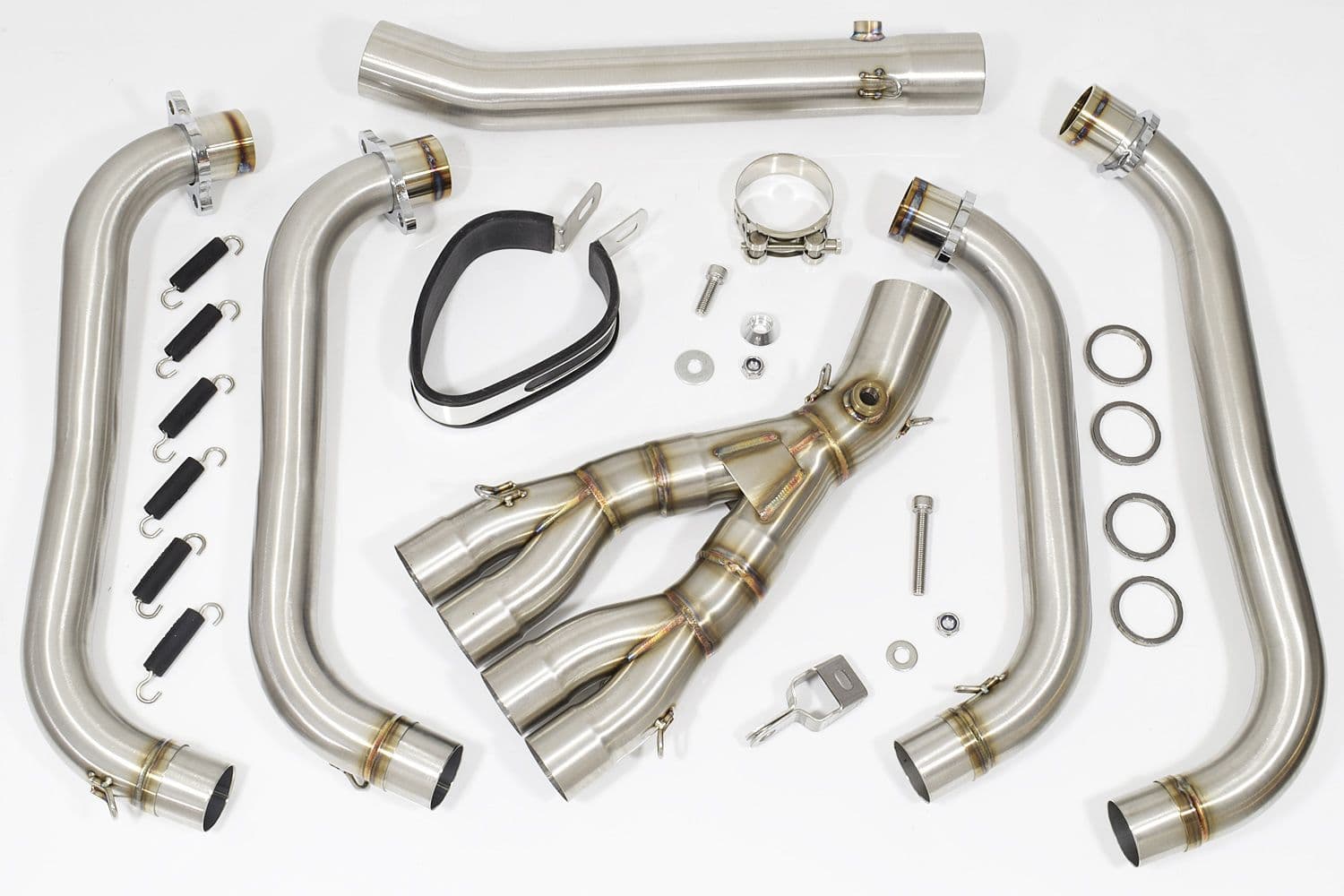 CBR650R 2024-2025 De-Cat High Level Exhaust System 300mm