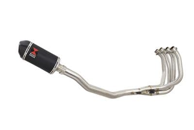 CBR929RR Fireblade 00-01 Performance Exhaust System + 200mm Oval Black Carbon Tip Silencer