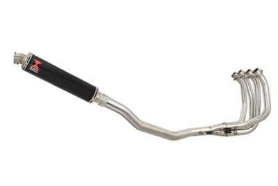 CBR929RR Fireblade 00-01 Performance Exhaust System + 350mm Round Black Stainless Silencer