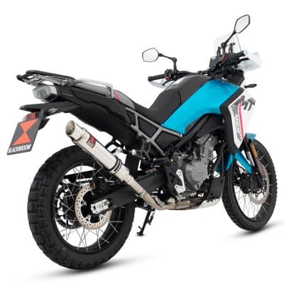 CF Moto 450 MT 2024 - 2025 Exhaust Silencer 350 mm Round GP Stainless Steel