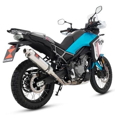 CF Moto 450 MT 2024 - 2025 Exhaust Silencer 400 mm Round Stainless Steel