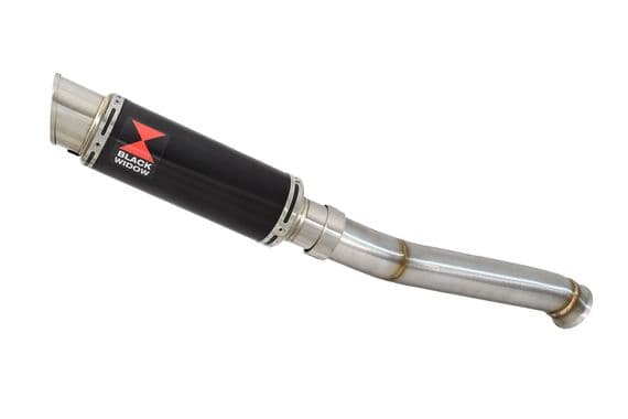 CF Moto 800 MT 2022 - 2024 Exhaust Silencer 230mm GP Round Black Stainless