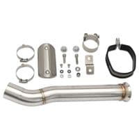 CF Moto 800 MT 2022 - 2024 Exhaust Silencer 300mm Hexagonal Stainless Carbon Tip