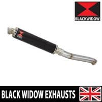 CF Moto 800 MT 2022 -  2024 Exhaust Silencer 350mm Round Black Stainless
