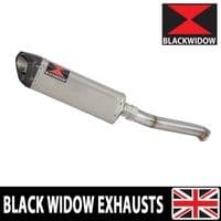 CF Moto 800 MT 2022 - 2024 Exhaust Silencer 350mm Tri - Oval Stainless Carbon Tip