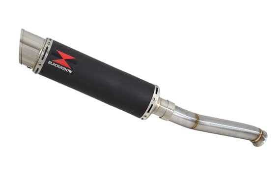 CF Moto 800 MT 2022 - 2024 Exhaust Silencer 360mm GP Round Black Stainless