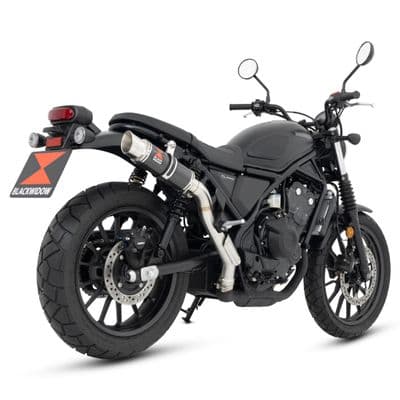 CL 500 / SCL 500 Scrambler 2023 - 2026 Exhaust Silencer Kit 230 mm Round GP Carbon