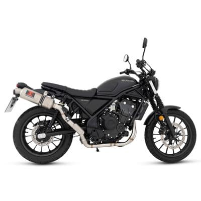 CL 500 / SCL 500 Scrambler 2023 - 2026 Exhaust System 300 mm Hexagonal Stainless Steel Silencer