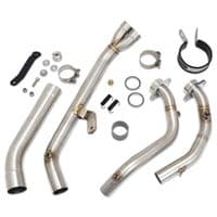 CMX 1100 Rebel 2025-2026 Exhaust System 230 mm Round GP Stainless Steel Silencer