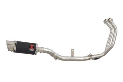 CMX 500 Rebel 2020 - 2024 Performance Exhaust System 200mm Round Black Stainless Silencer