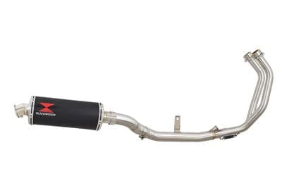 CMX 500 Rebel 2020 - 2024 Performance Exhaust System 300mm Round Black Stainless Silencer