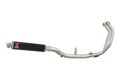 CMX 500 Rebel 2020 - 2024 Performance Exhaust System 350mm Round Black Stainless Silencer
