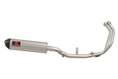 CMX 500 Rebel 2020 - 2024 Performance Exhaust System 400mm Oval Stainless Silencer Carbon Tip