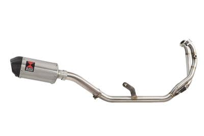 CMX1100 Rebel 2021 - 2024 De Cat Exhaust System + 200 mm Oval Stainless + Carbon Tip  Silencer