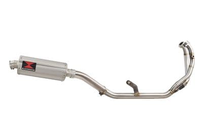 CMX1100 Rebel 2021 - 2024 De Cat Exhaust System + 300mm Oval Stainless Silencer