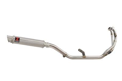 CMX1100 Rebel 2021 - 2024 De Cat Exhaust System + 350mm Round Stainless Silencer