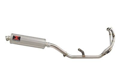 CMX1100 Rebel 2021 - 2024 De Cat Exhaust System + 400mm Oval Stainless Silencer