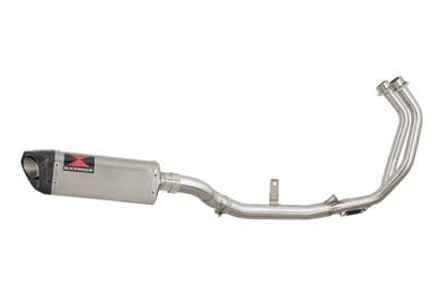 CMX500 REBEL 2020 - 2024 Performance Exhaust System 300mm Tri Oval Stainless Silencer Carbon Tip