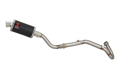 CRF 250 L/LA & Rally Exhaust System 230mm Oval Black Stainless Silencer