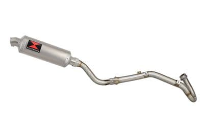 CRF 250 L/LA & Rally Exhaust System 300mm Hexagonal Stainless Silencer