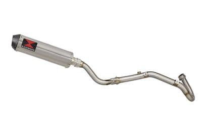 CRF 250 L/LA & Rally Exhaust System 370mm Round Stainless Carbon Tip Silencer