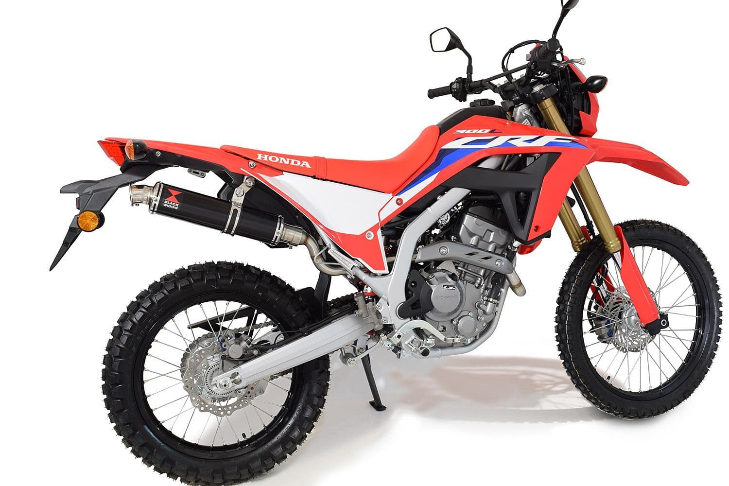 CRF 300 L 2025 - 2026 Exhaust Full System 350 mm Round Black