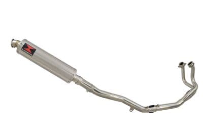 CRF1000 Africa Twin De Cat Exhaust System + 400mm Round Stainless Silencer